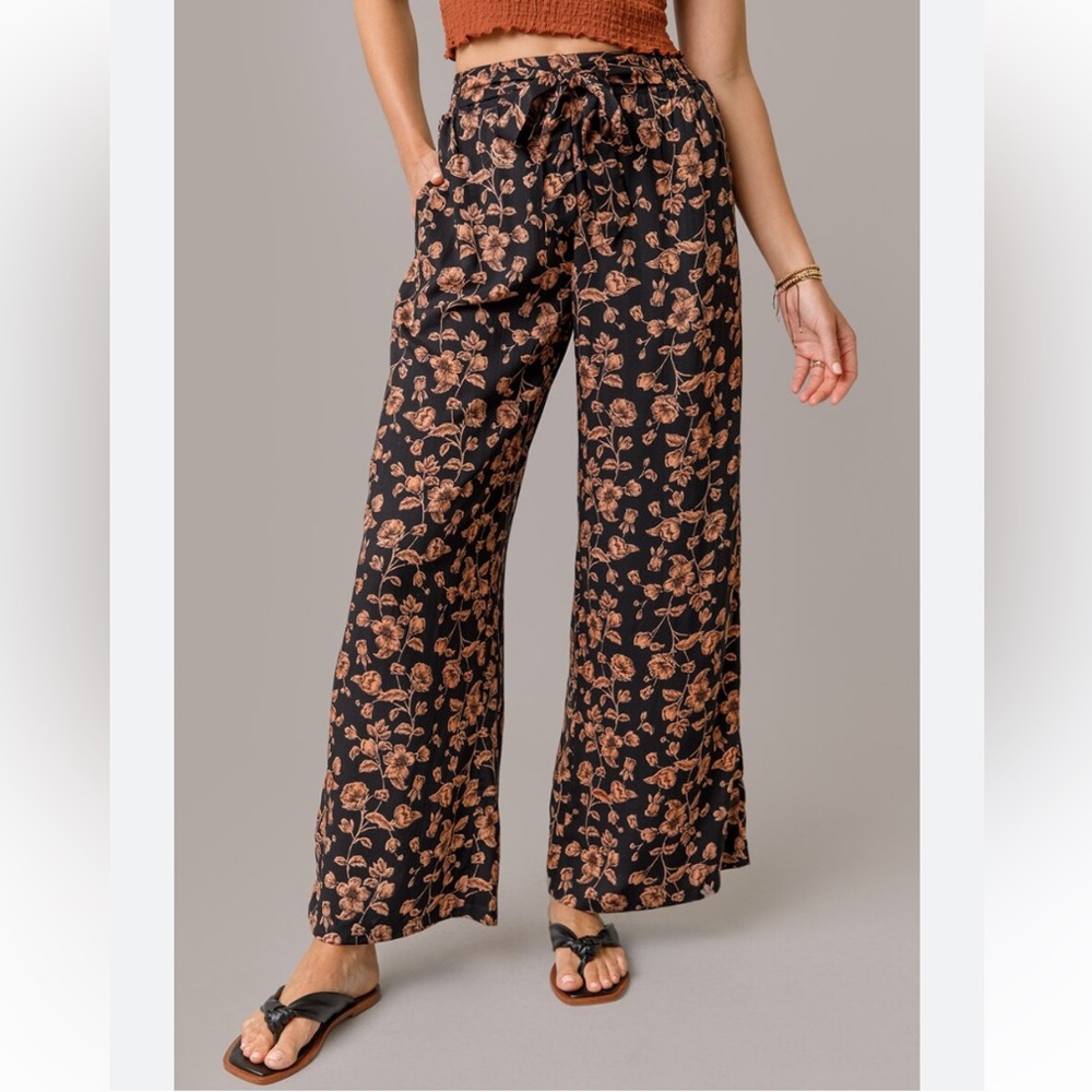 Miami Floral Palazzo Pants